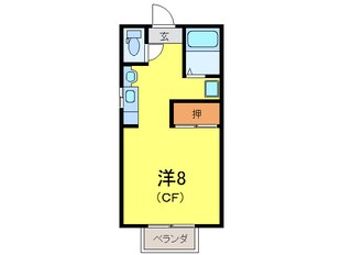 カンティレバーⅡの物件間取画像